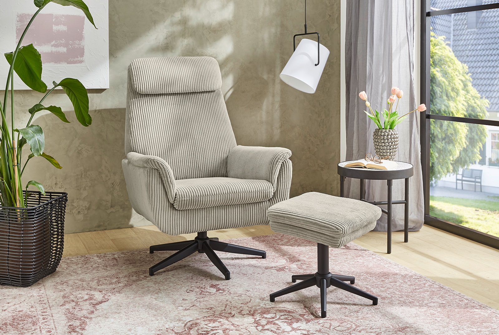Jockenhöfer Gruppe Relaxsessel »Hamilton«, inklusive 360° Drehfunktion und praktischen Hocker Jockenhöfer Gruppe Relaxsessel »Hamilton«, inklusive 360° Drehfunktion und praktischen Hocker von Jockenhöfer Gruppe