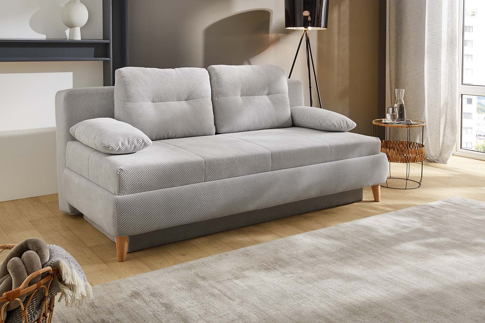 Jockenhöfer Gruppe Schlafsofa »Maja, Dauerschlafsofa«, Wende-Federkernmatratze, Liegefläche 160x200 cm, Bettkasten Jockenhöfer Gruppe Schlafsofa »Maja, Dauerschlafsofa«, Wende-Federkernmatratze, Liegefläche 160x200 cm, Bettkasten von Jockenhöfer Gruppe