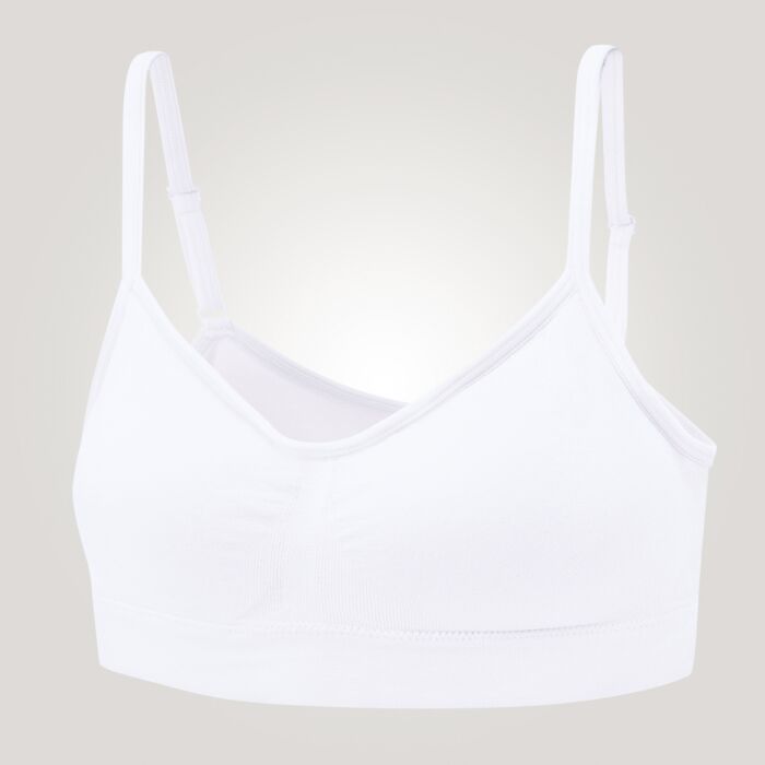 Jockey Modern Micro Seamfree Bralette, weiss von Jockey