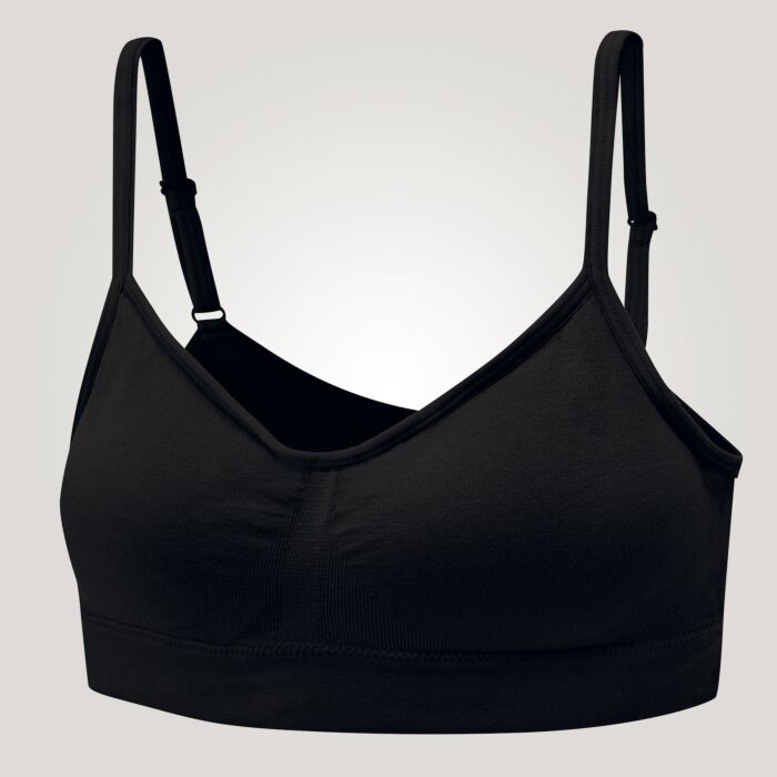 Jockey Modern Micro Seamfree Bralette, schwarz, XL von Jockey