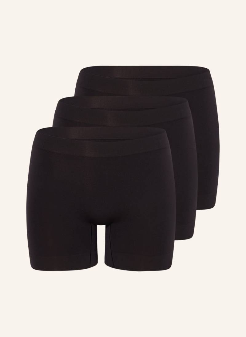 Jockey 3er-Pack Panties Skimmies® schwarz von Jockey