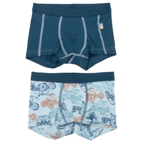 Joha - Kid's 81212 Boxershorts - 2 Pack - Unterhose Gr 100;110;120;130;150;90 blau von Joha