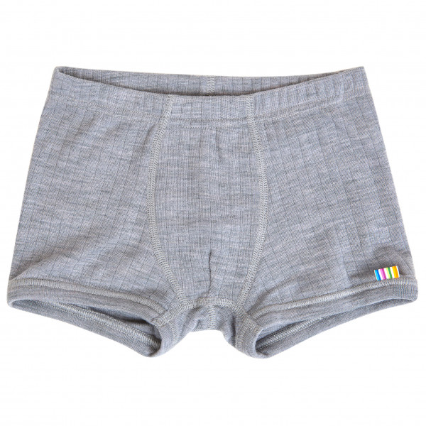 Joha - Kid's Boxershorts Basic - Merinounterwäsche Gr 100 grau von Joha