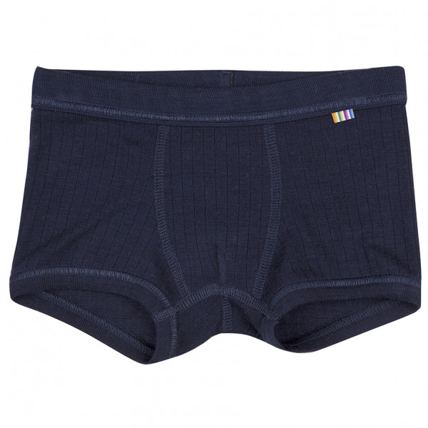 Joha - Kid's Boxershorts Basic - Merinounterwäsche Gr 130 blau von Joha