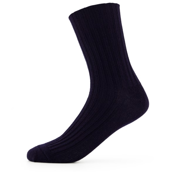 Joha - Kid's Uld-Sok - Merinosocken Gr 23/26 blau von Joha