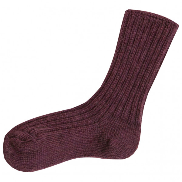 Joha - Kid's Uld-Sok - Merinosocken Gr 31-34 rot von Joha