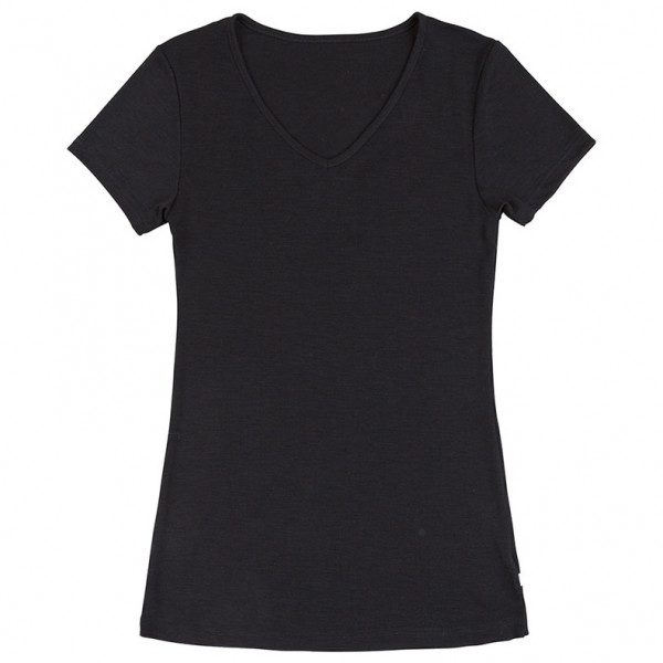 Joha - Women's Blouse S/S - Merinounterwäsche Gr L schwarz von Joha