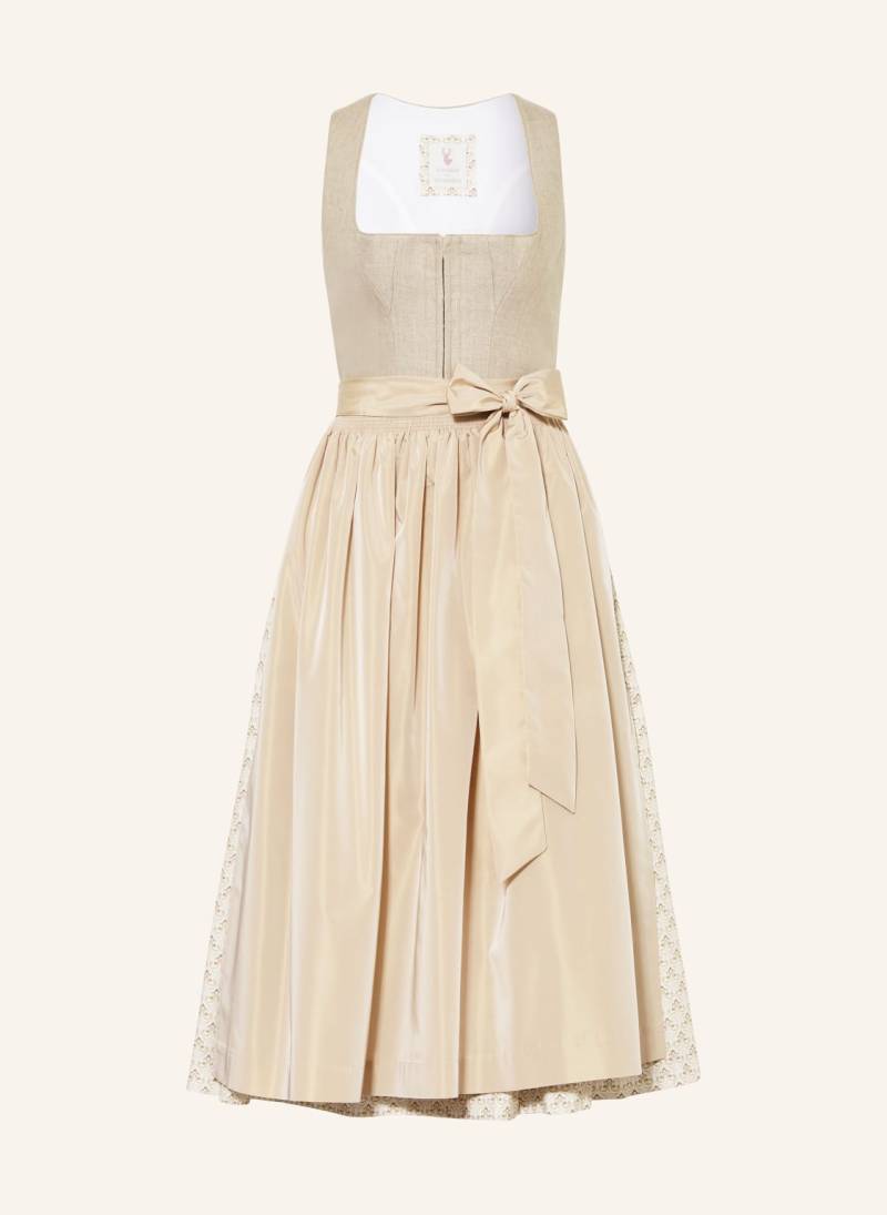 Johann & Johanna Dirndl Wiessee Mit Leinen beige von Johann & Johanna