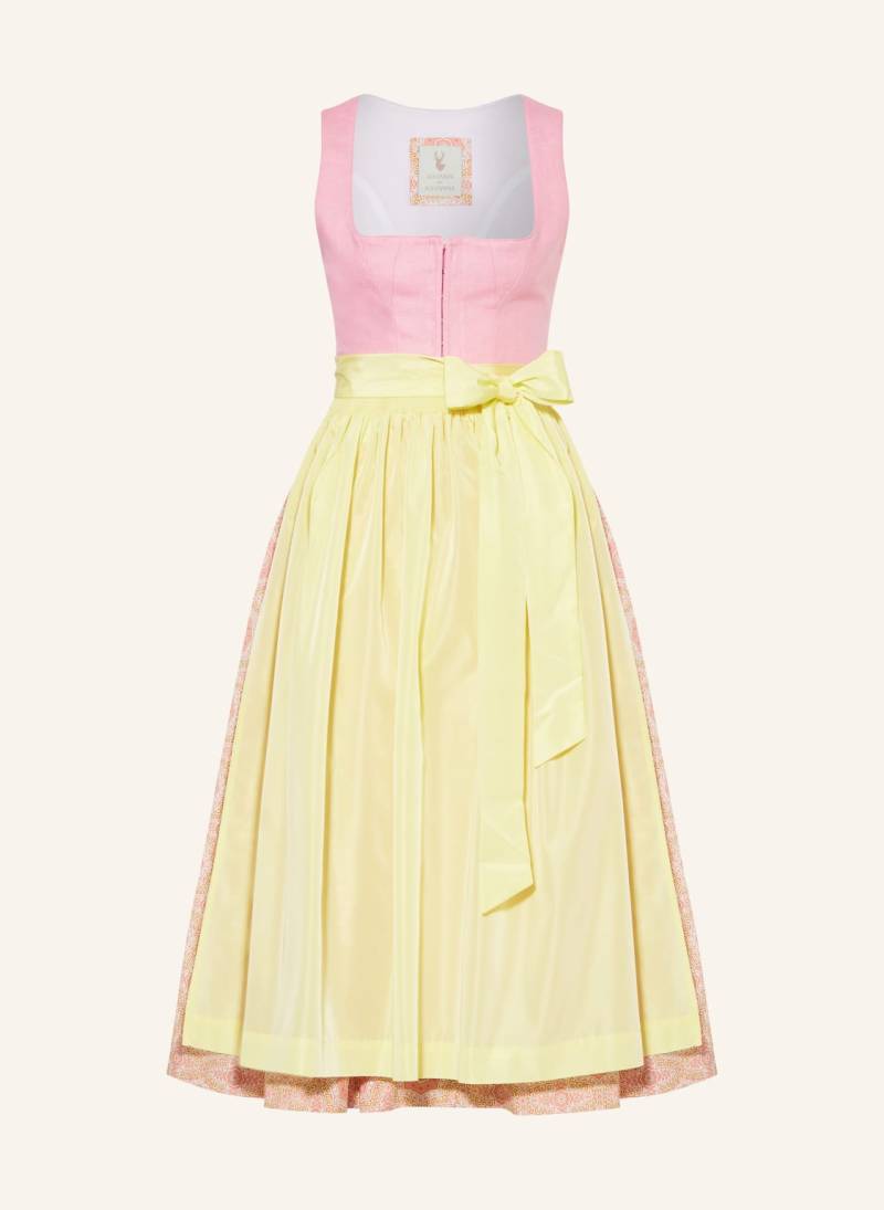 Johann & Johanna Dirndl Wiessee Mit Leinen rosa von Johann & Johanna
