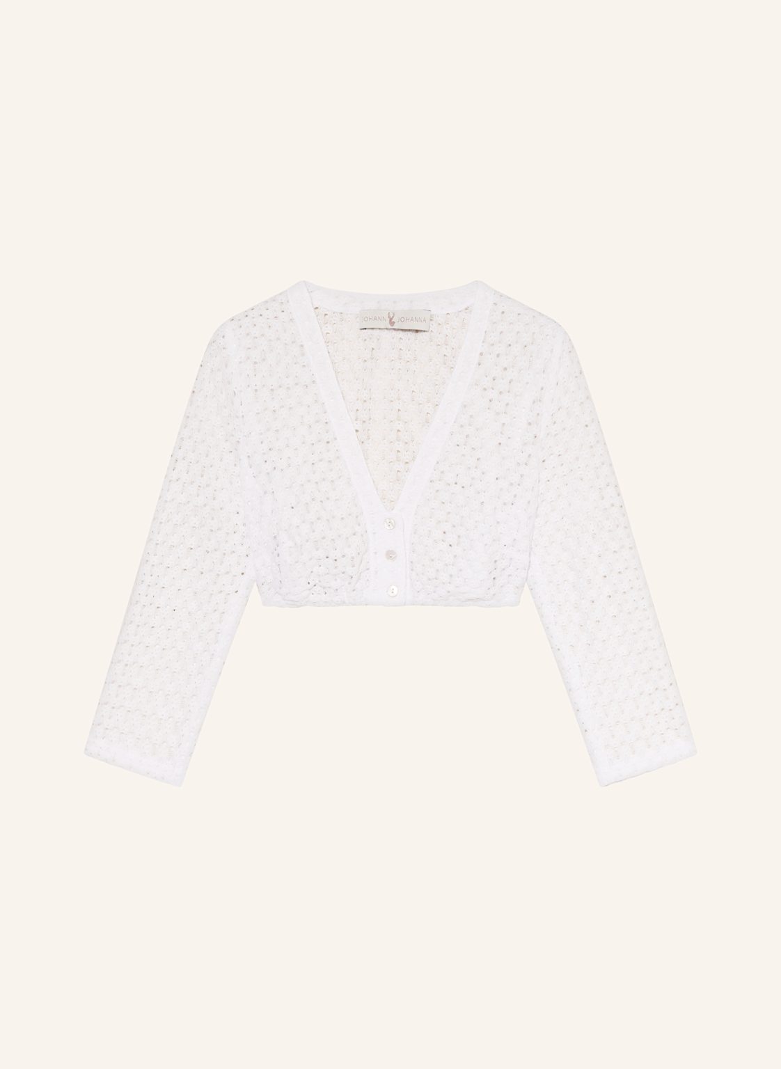 Johann & Johanna Dirndlbluse Mit 3/4-Arm weiss von Johann & Johanna