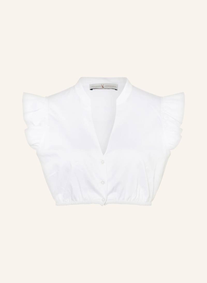 Johann & Johanna Dirndlbluse weiss von Johann & Johanna