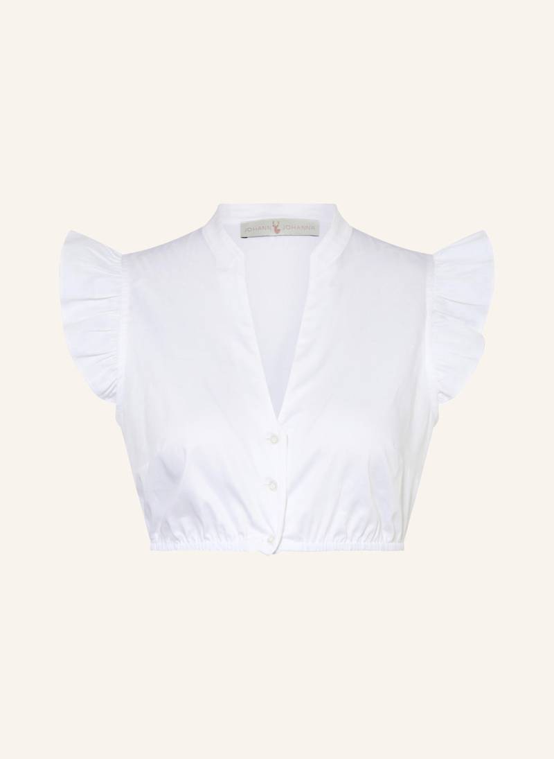 Johann & Johanna Dirndlbluse weiss von Johann & Johanna