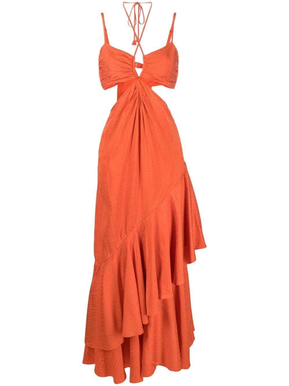 Johanna Ortiz Precious Juniper cut-out dress - Orange von Johanna Ortiz
