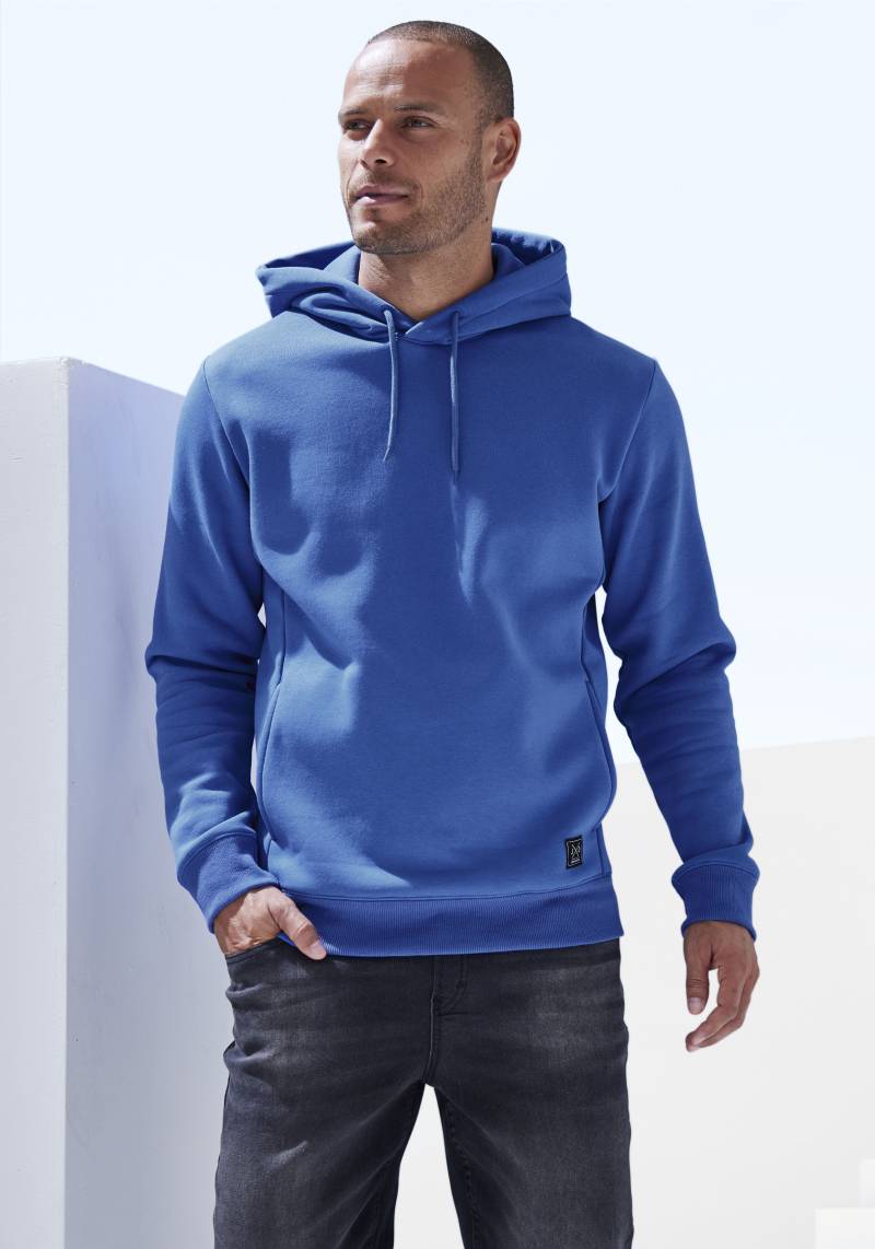 John Devin Hoodie, Langarm, Sweatshirt mit Rundhals und Kapuze, Baumwollmischung von John Devin
