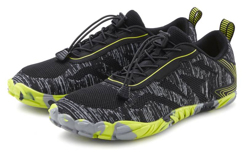 John Devin Sneaker »Freizeitschuh, Slip-In Sneaker«, mit elastischen Bändern für schnelles Reinschlüpfen, Unisex VEGAN von John Devin