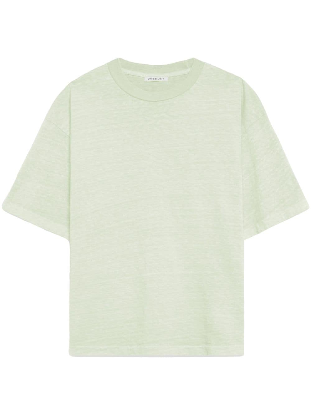 John Elliott Riviera cotton cropped T-shirt - Green von John Elliott