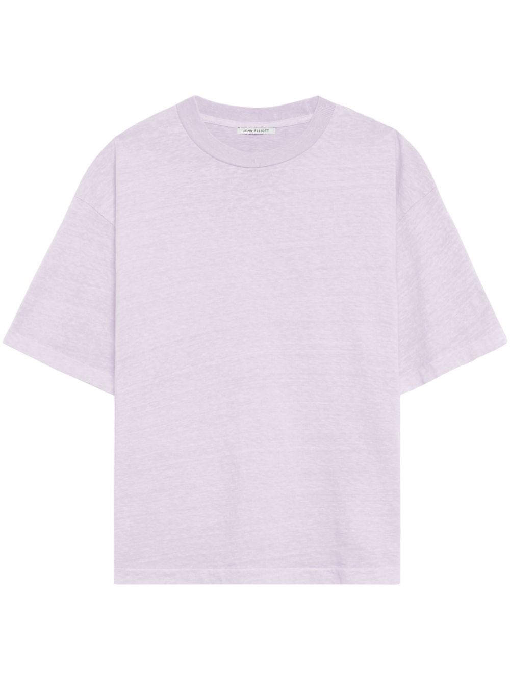 John Elliott Riviera cotton cropped T-shirt - Purple von John Elliott