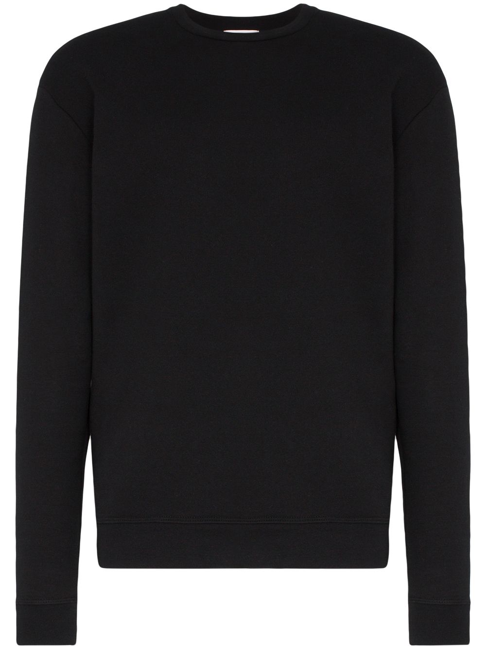 John Elliott basic cotton sweatshirt - Black von John Elliott