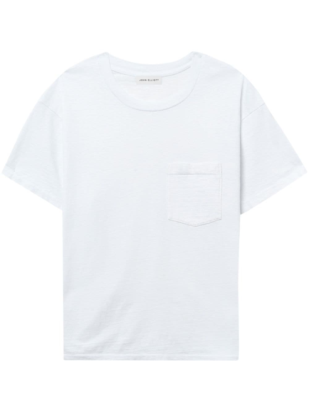 John Elliott chest-pocket T-shirt - White von John Elliott