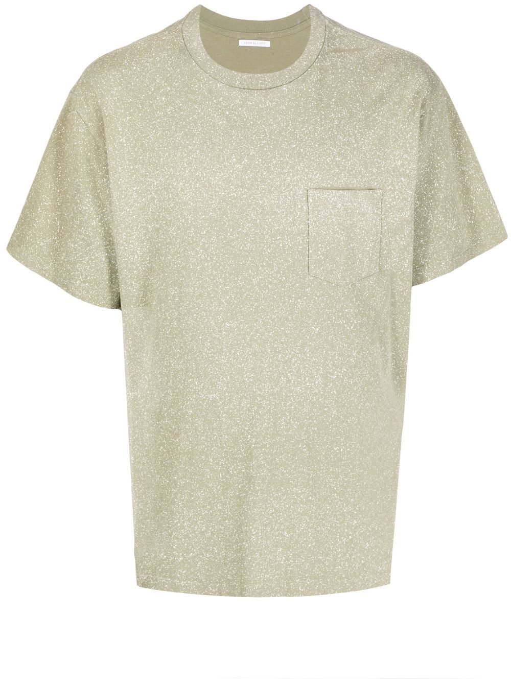 John Elliott glittered pocket T-Shirt - Green von John Elliott