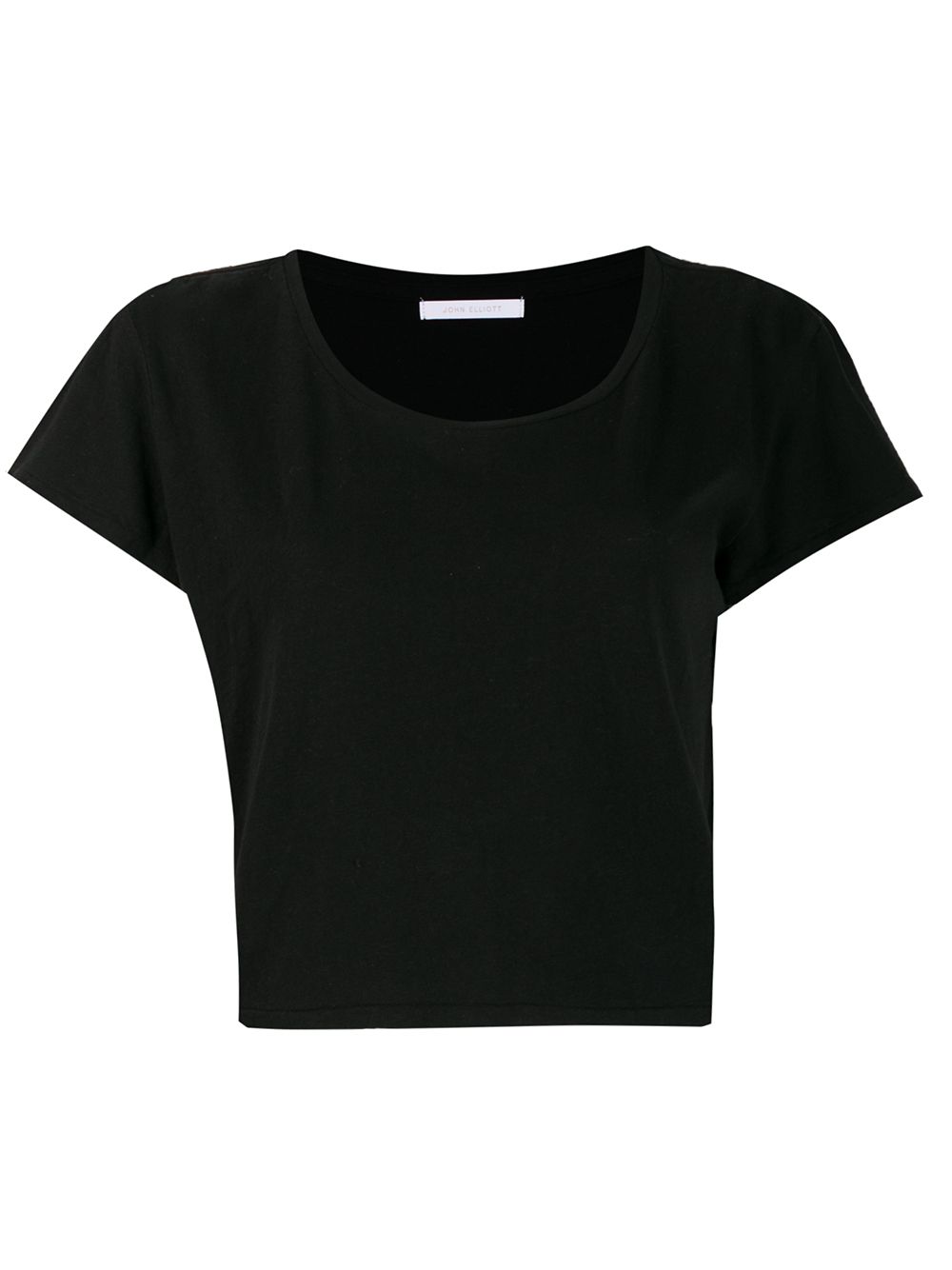 John Elliott jersey cropped T-shirt - Black von John Elliott