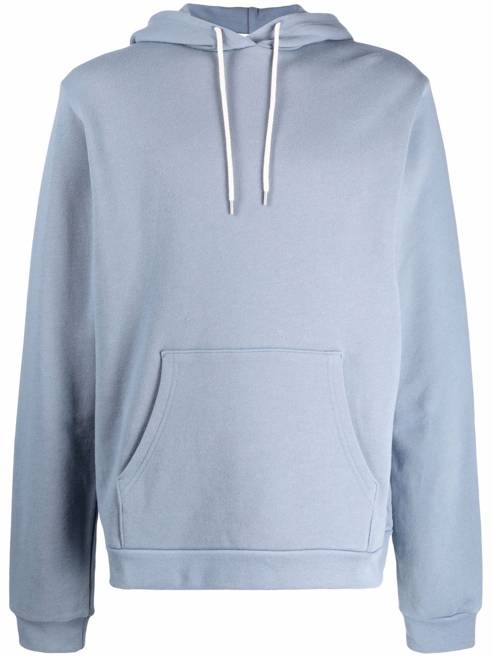 John Elliott long-sleeved cotton hoodie - Blue von John Elliott