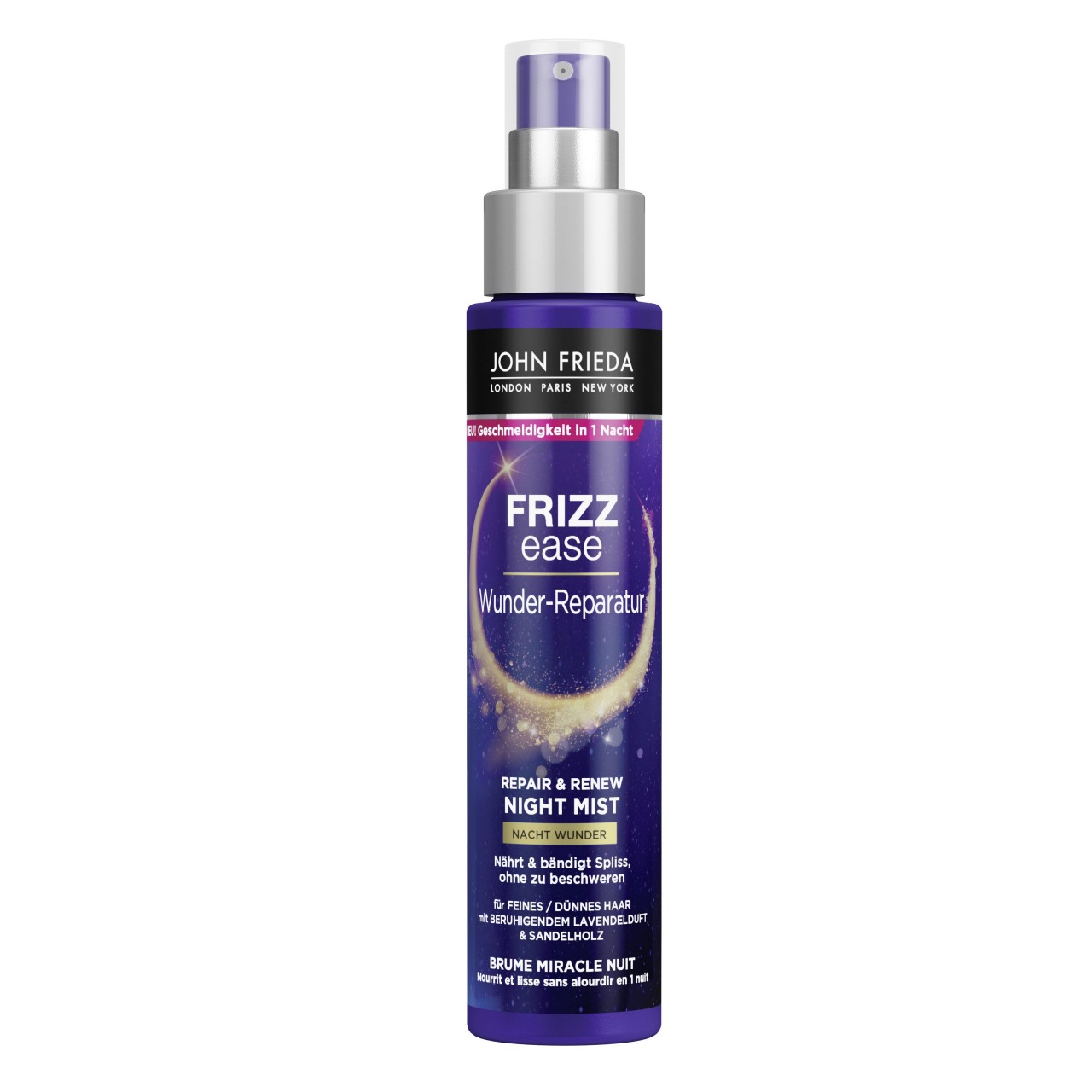 Frizz Ease - Wunder-Reparatur Nacht Wunder Feuchtigkeitsspray von John Frieda