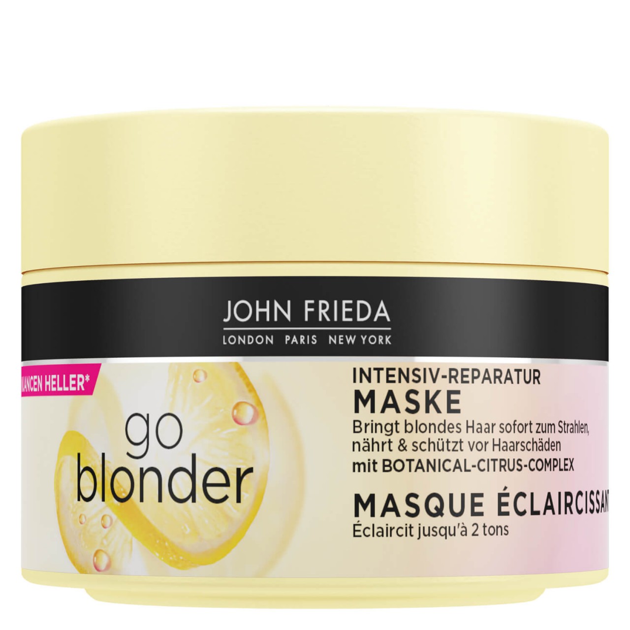 Sheer Blonde - Go Blonder Intensiv Reparatur-Maske von John Frieda