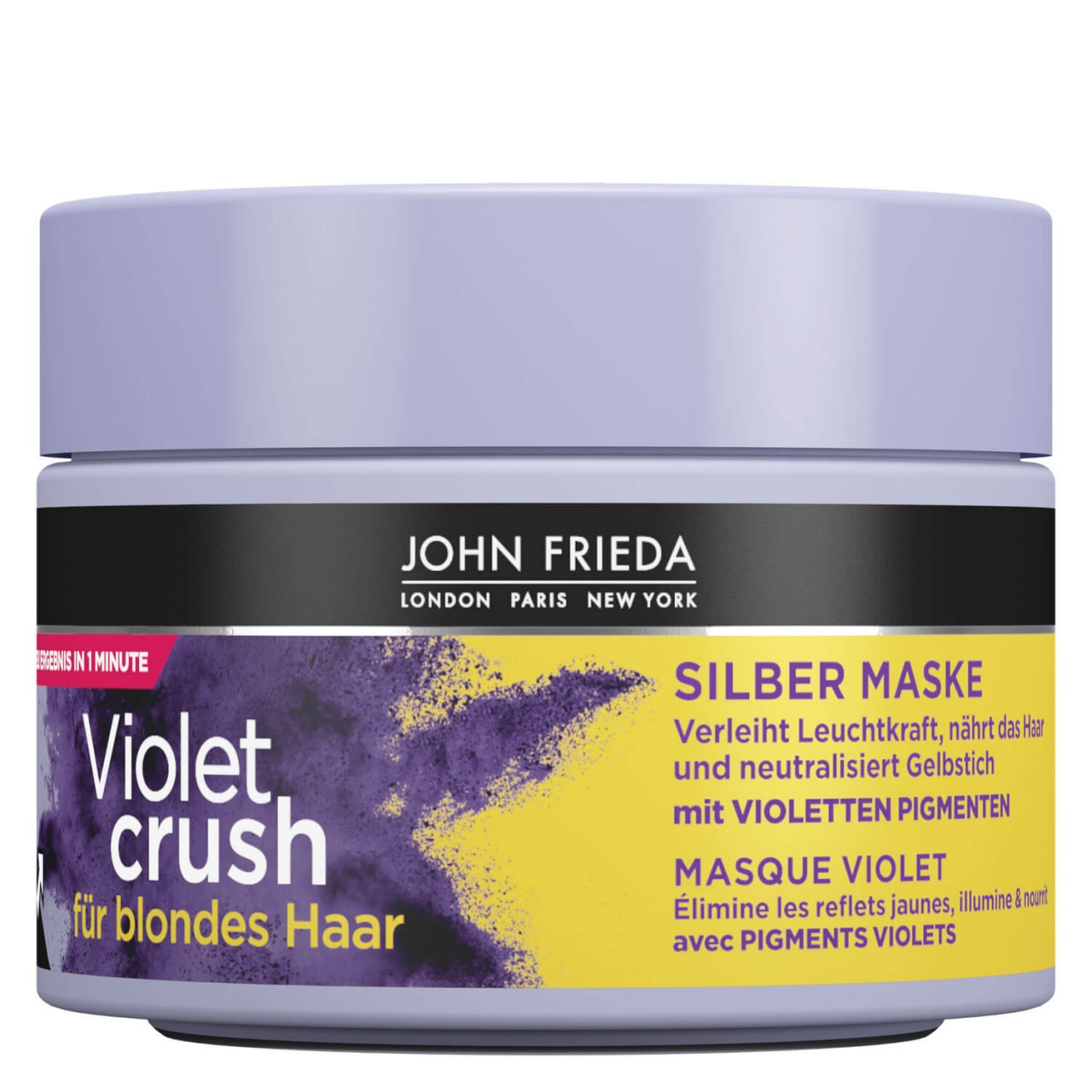 Sheer Blonde - Violet Crush Silber Maske von John Frieda