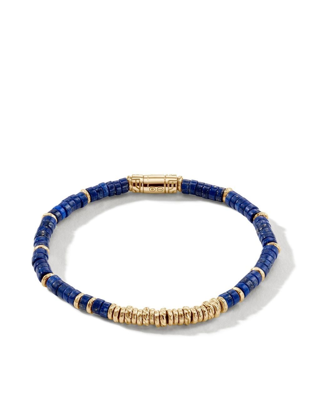 John Hardy 14kt yellow gold lapis lazuli bracelet - Blue von John Hardy