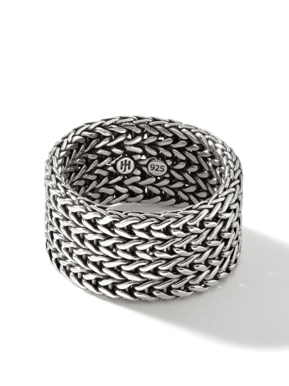 John Hardy Classic Chain 12mm band ring - Silver von John Hardy