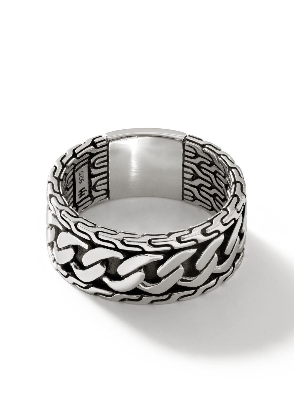 John Hardy Classic Chain 9mm band ring - Silver von John Hardy