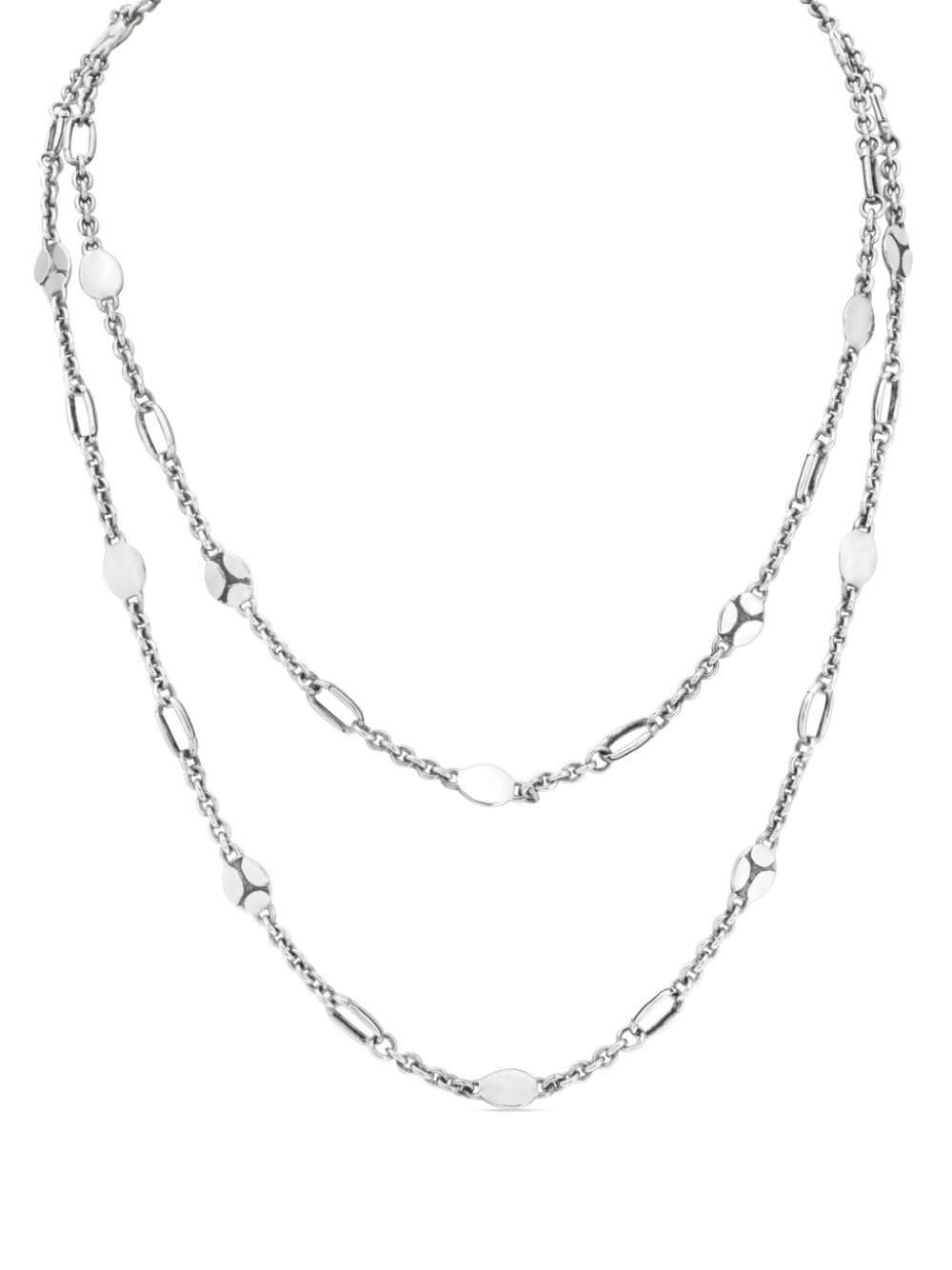 John Hardy Kali layered chain necklace - Silver von John Hardy