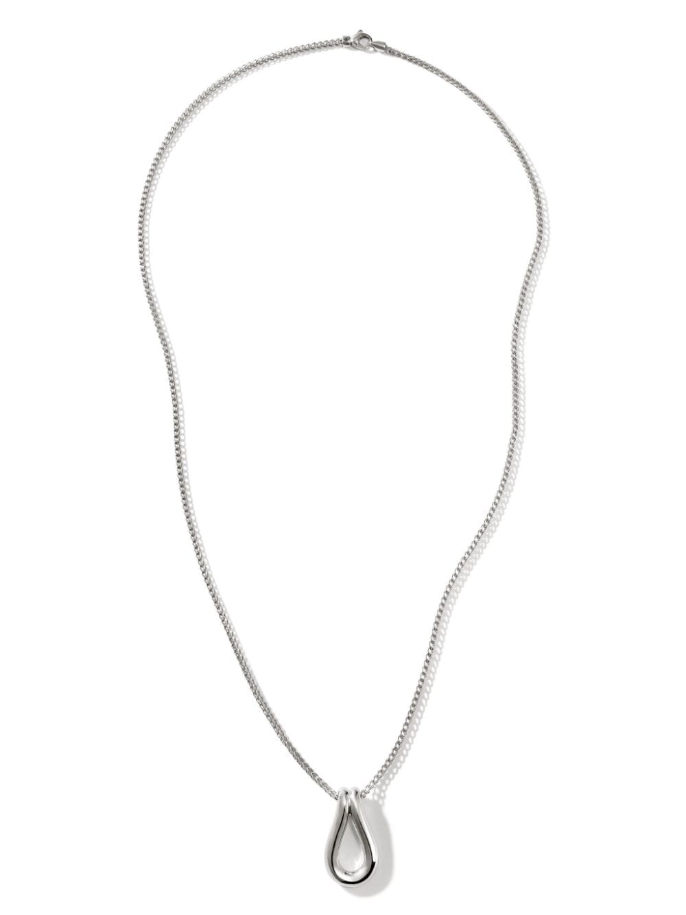 John Hardy Surf pendant chain necklace - Silver von John Hardy