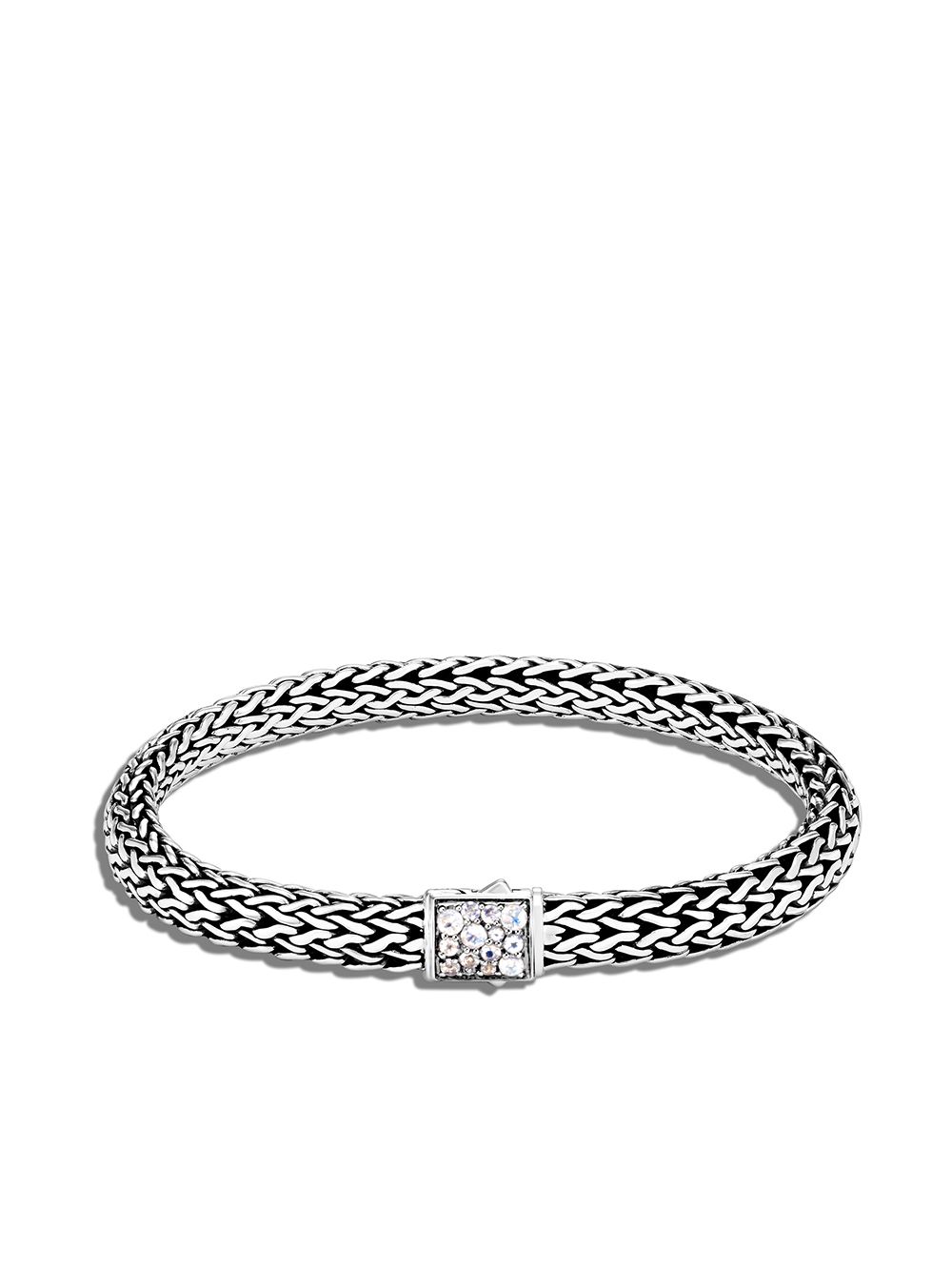 John Hardy small Classic chain 6.5mm reversible bracelet - Silver von John Hardy