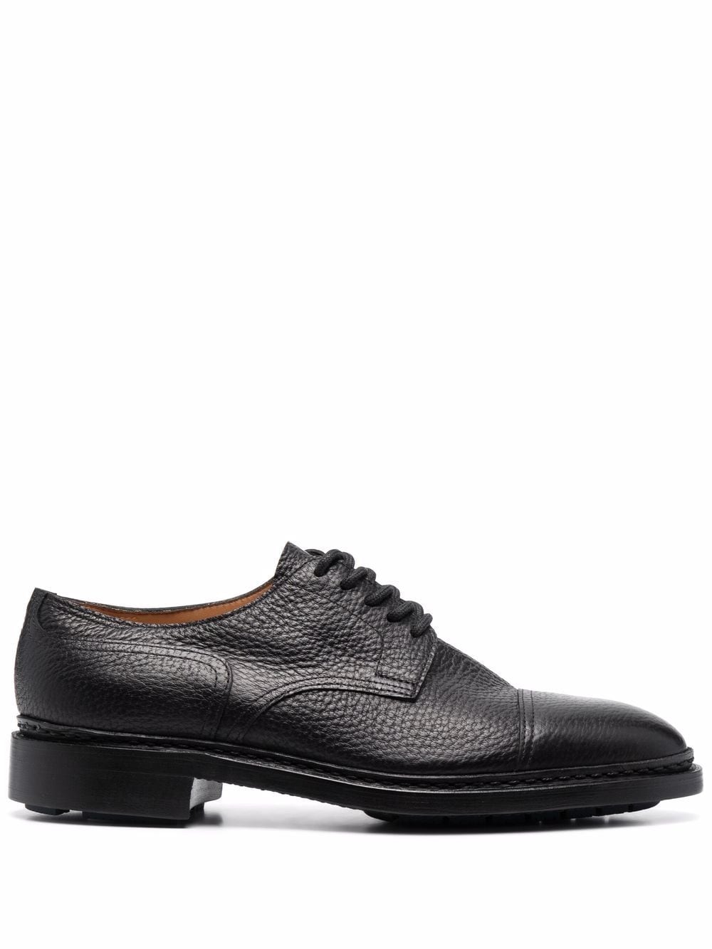 John Lobb leather derby shoes - Black von John Lobb