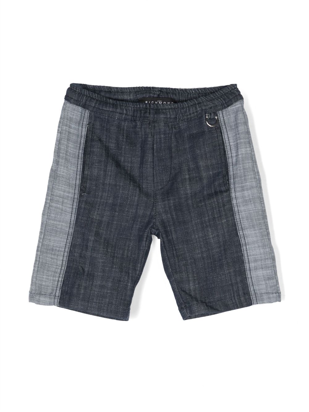 John Richmond Junior denim knee-length shorts - Blue von John Richmond Junior