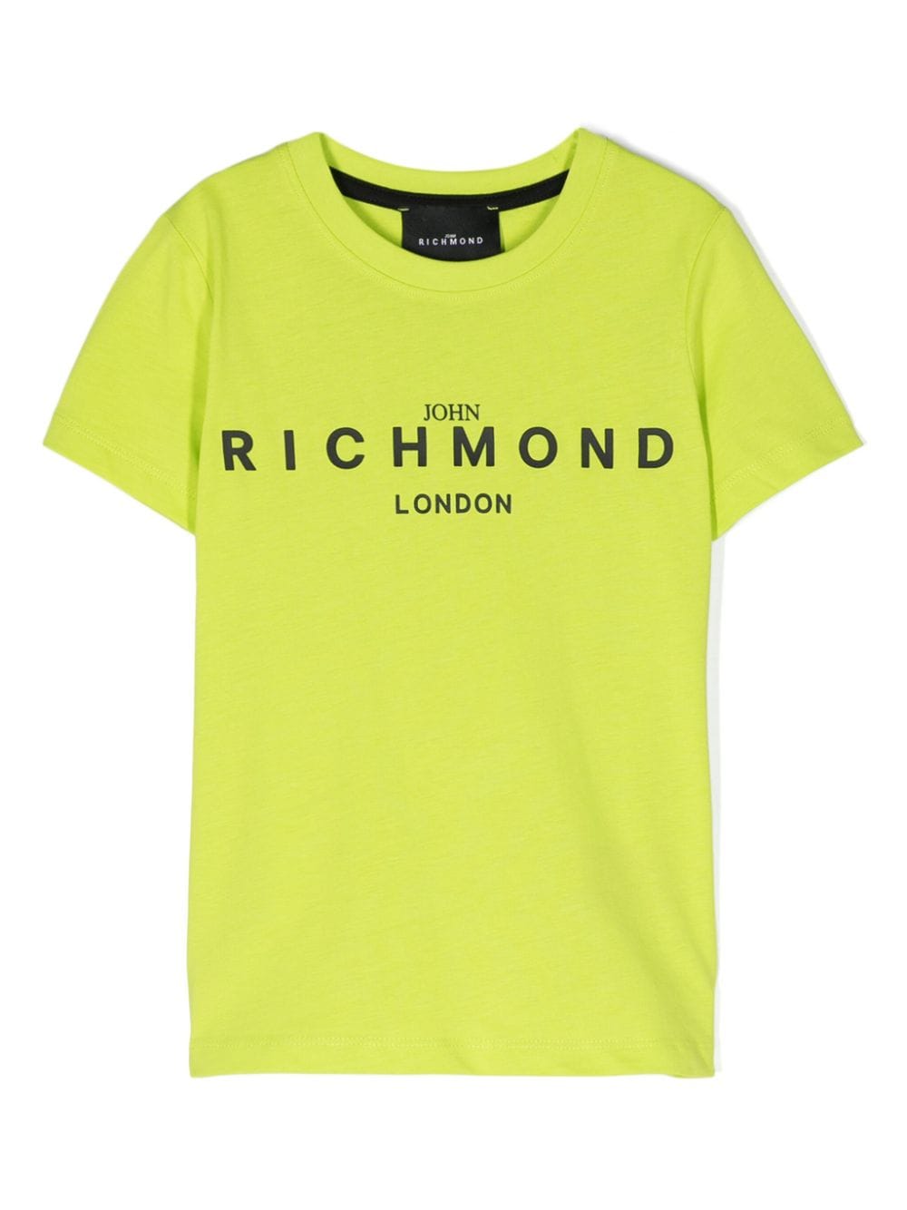 John Richmond Junior logo-appliqué cotton T-shirt - Green von John Richmond Junior