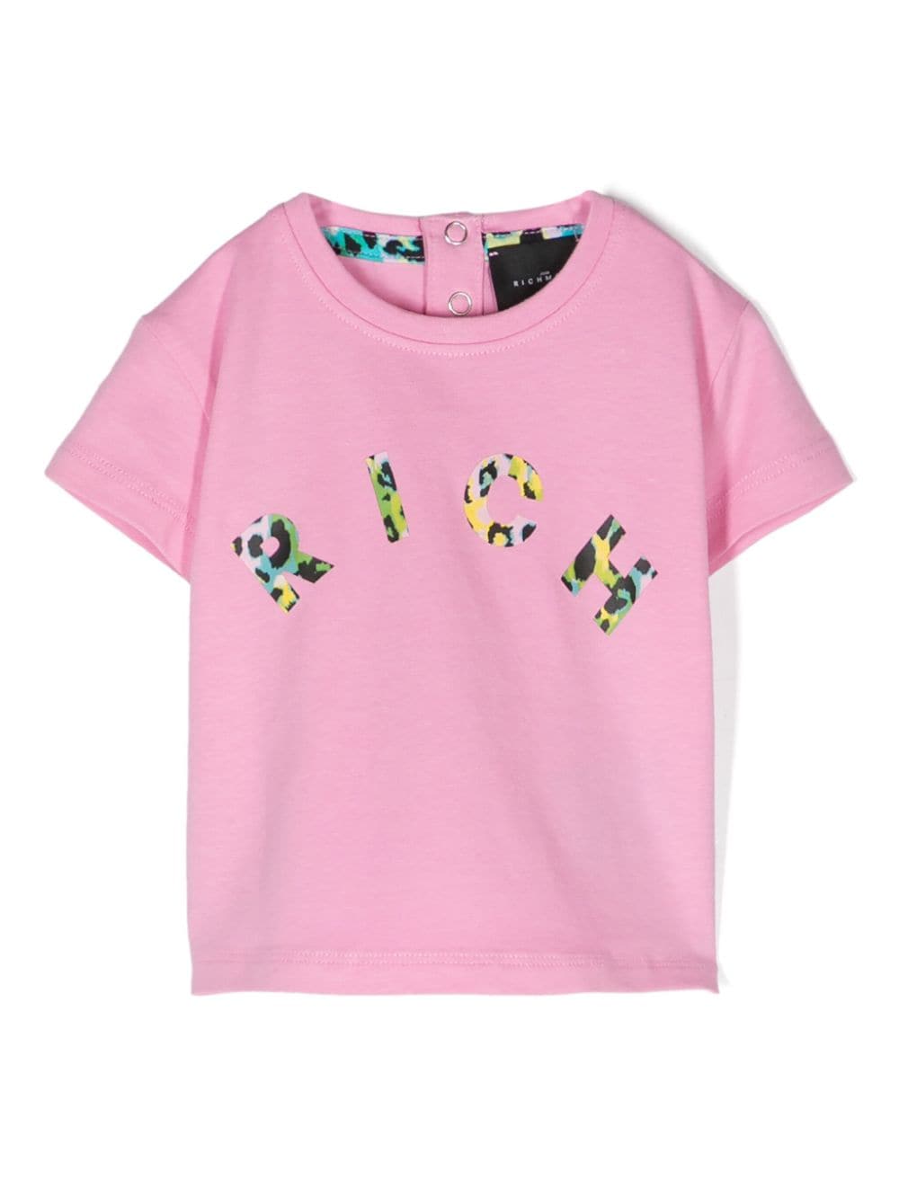 John Richmond Junior logo-print cotton T-shirt - Pink von John Richmond Junior