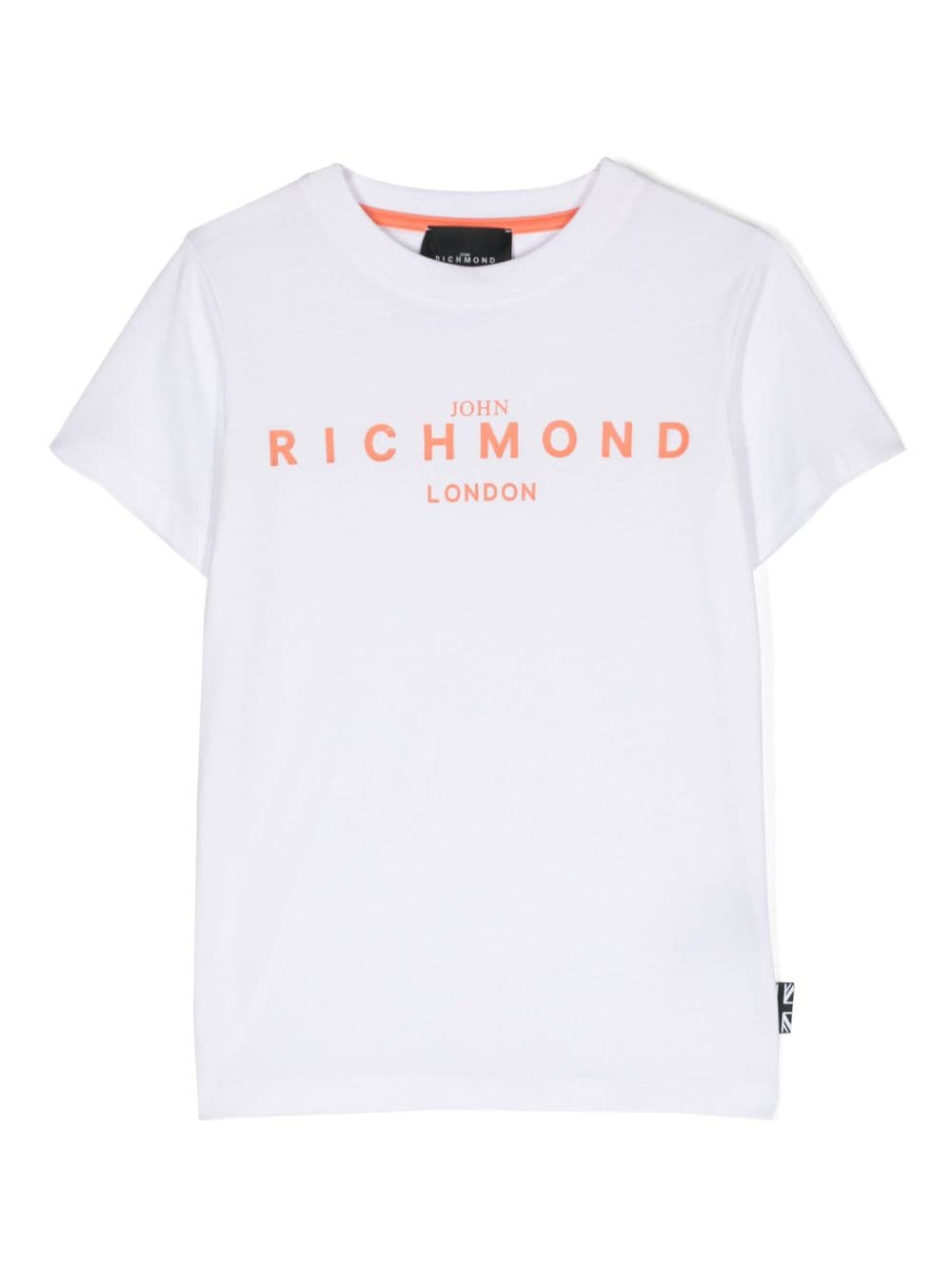 John Richmond Junior logo-print cotton T-shirt - White von John Richmond Junior