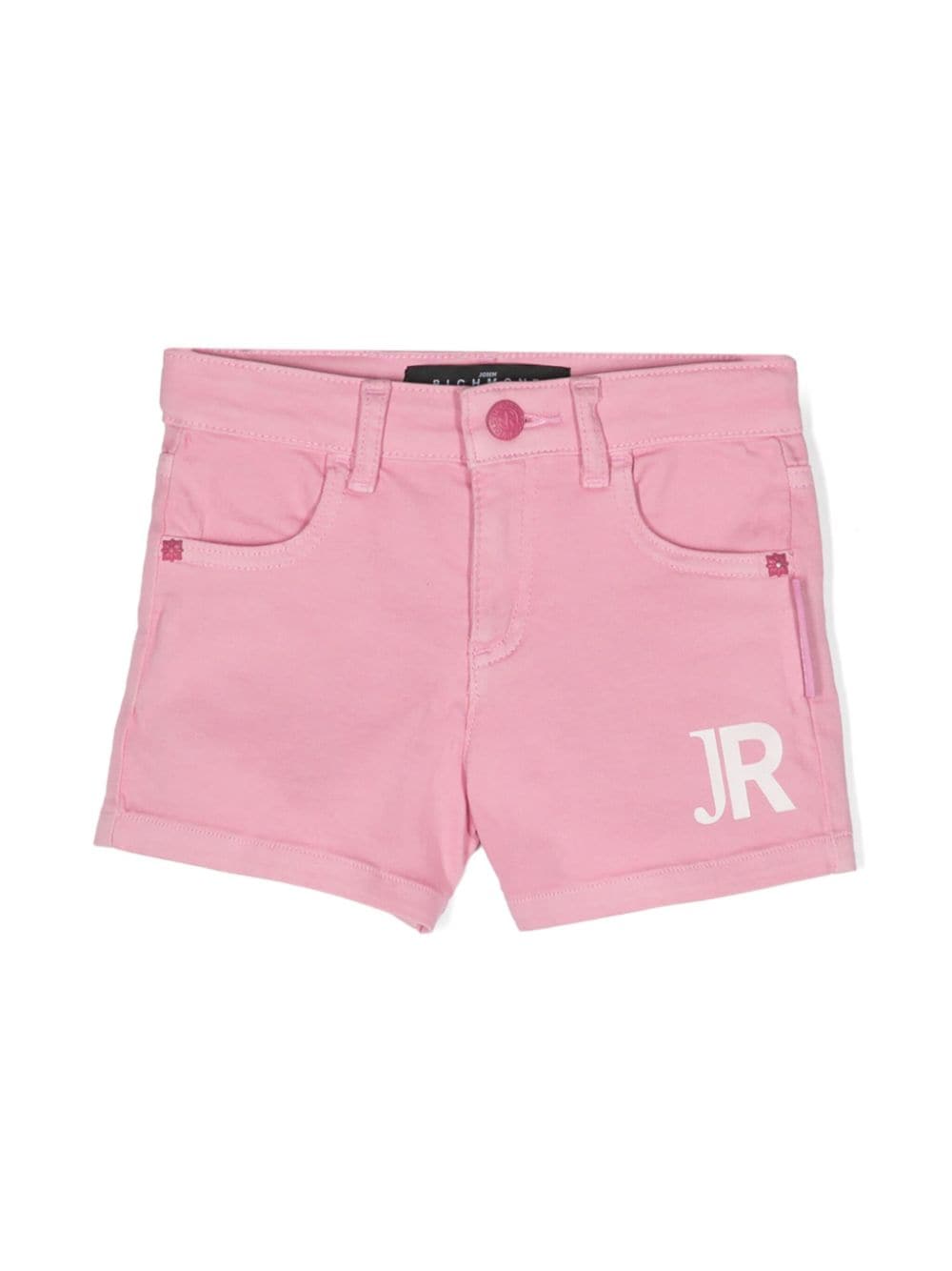 John Richmond Junior logo-print shorts - Pink von John Richmond Junior