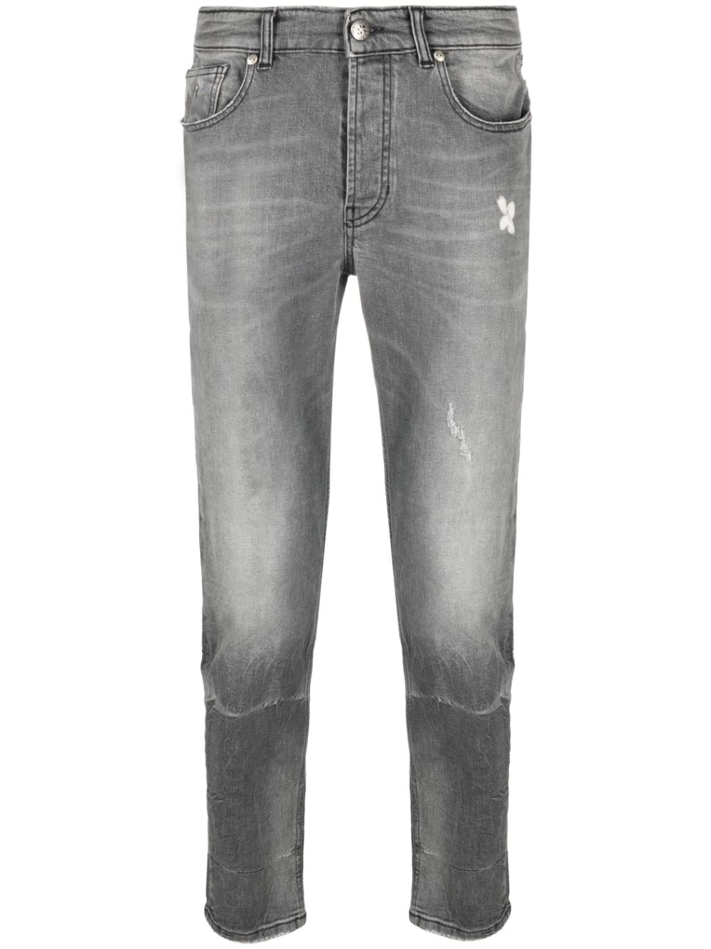 John Richmond Cekia tapered-leg jeans - Grey von John Richmond