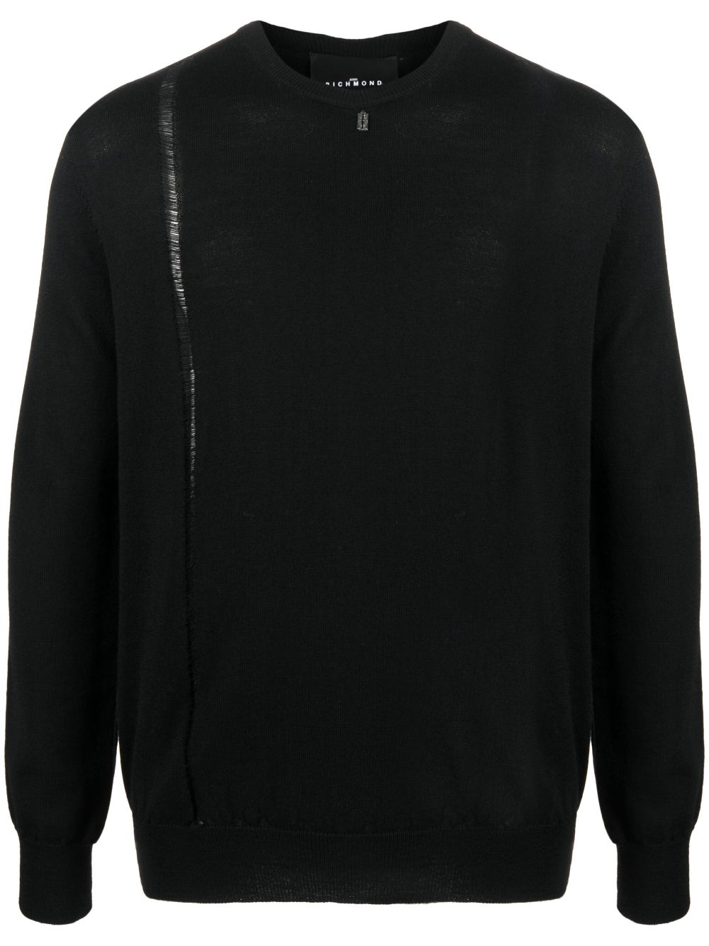 John Richmond Iaki merino jumper - Black von John Richmond