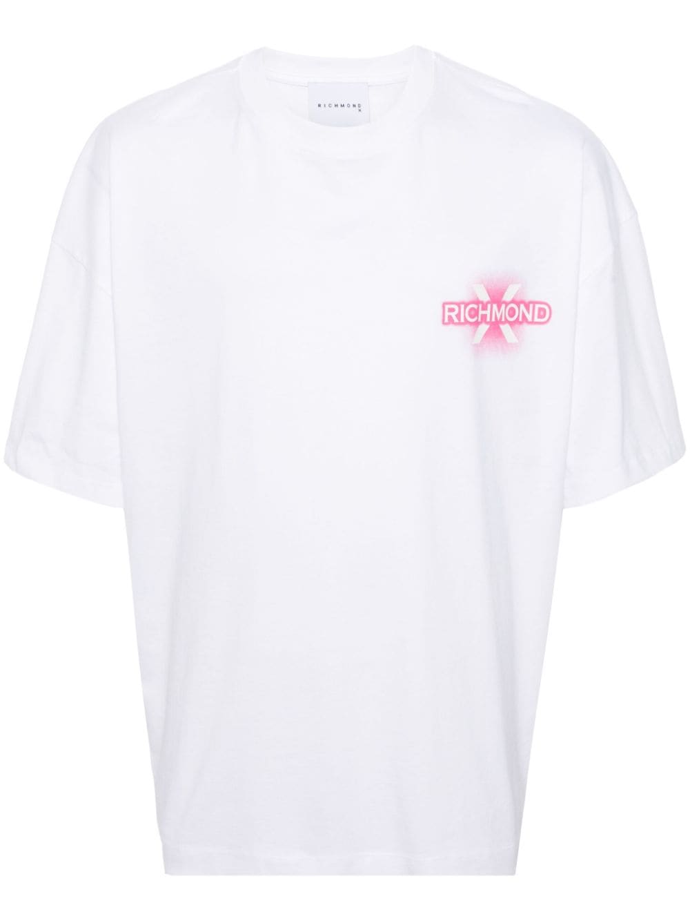 John Richmond logo-print cotton T-shirt - White von John Richmond