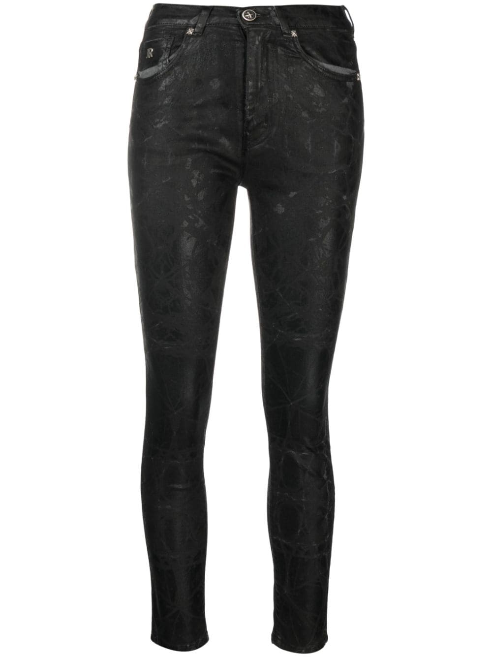 John Richmond skinny-cut jeans - Black von John Richmond