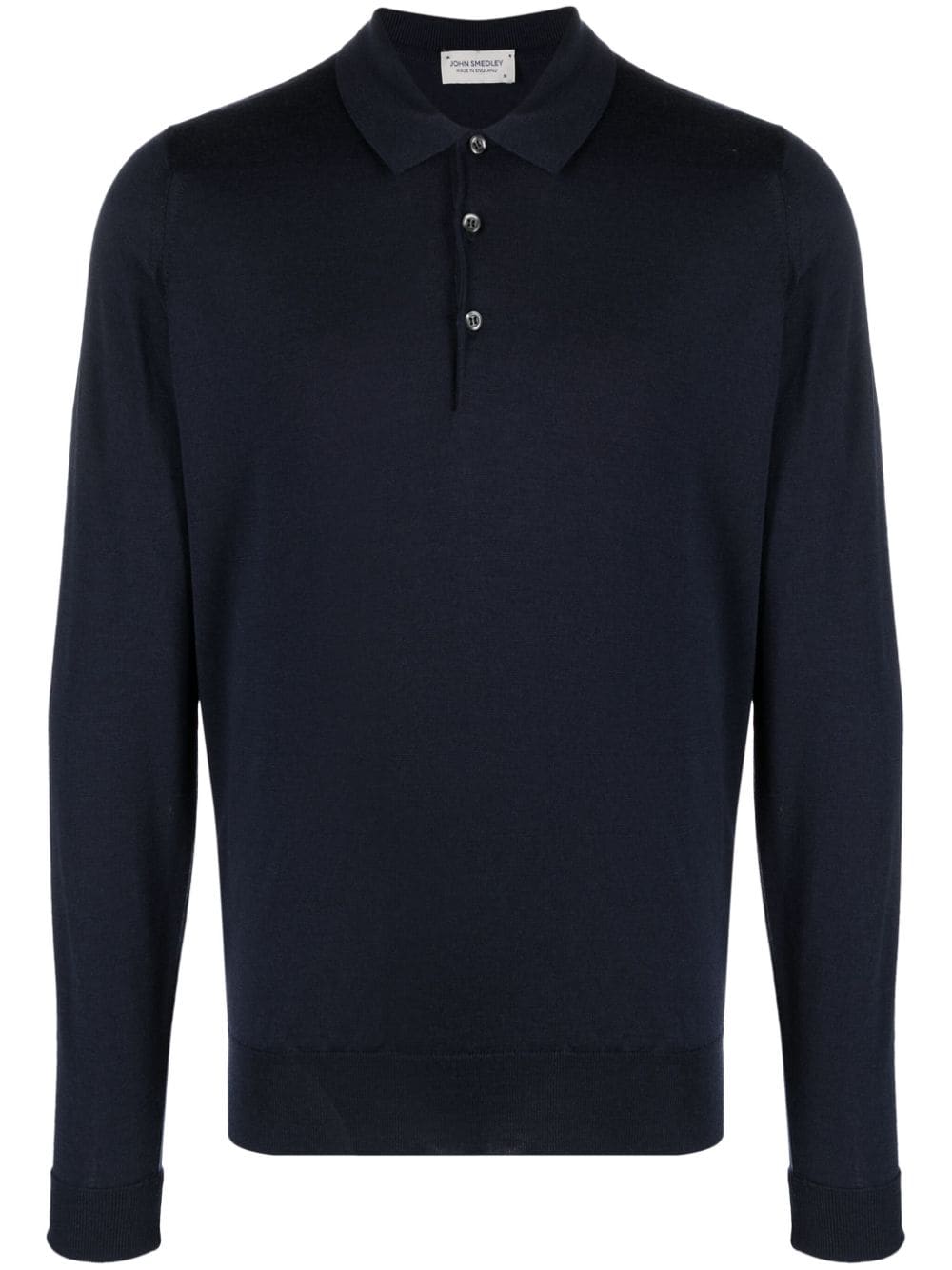 John Smedley Cotswold merino wool polo shirt - Blue von John Smedley
