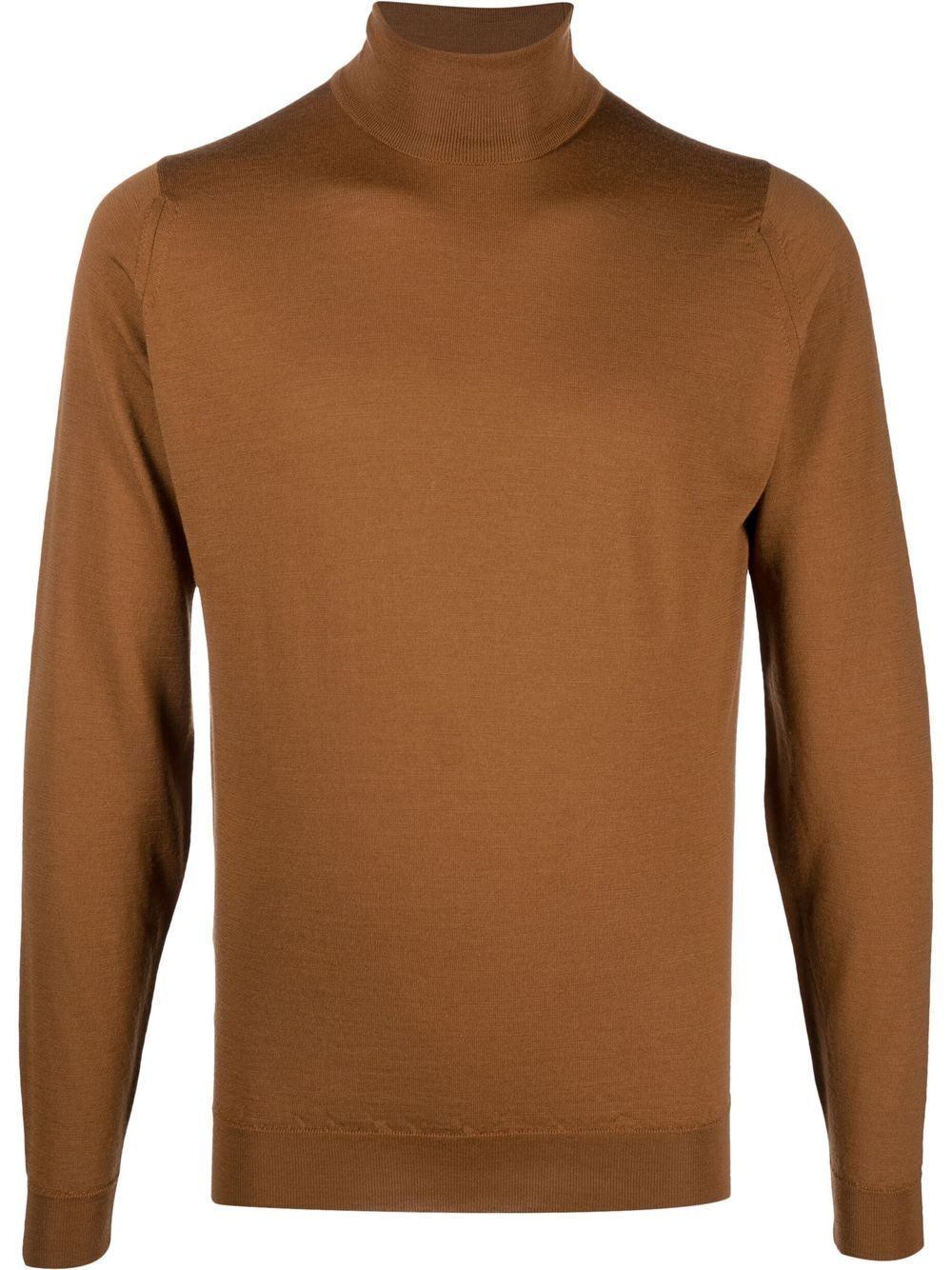 John Smedley roll-neck merino jumper - Brown von John Smedley