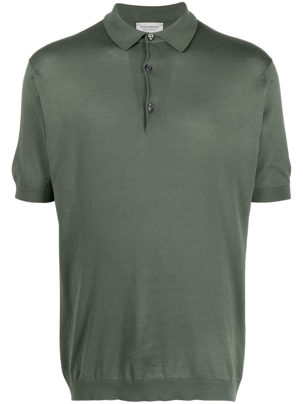 John Smedley short-sleeve polo shirt - Green von John Smedley