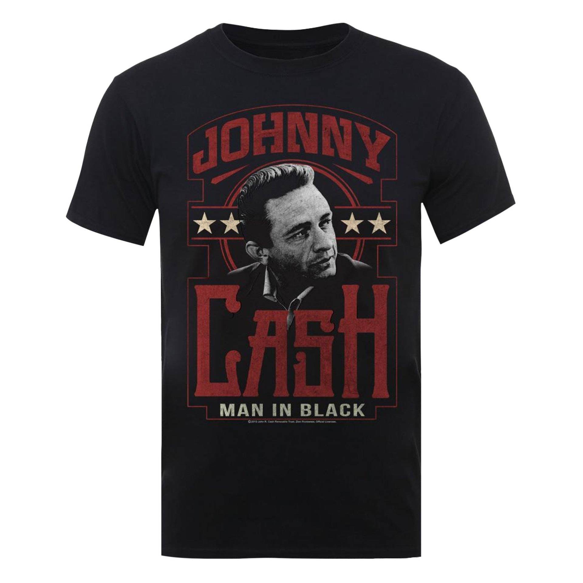 Man In Black Tshirt Damen Schwarz L von Johnny Cash