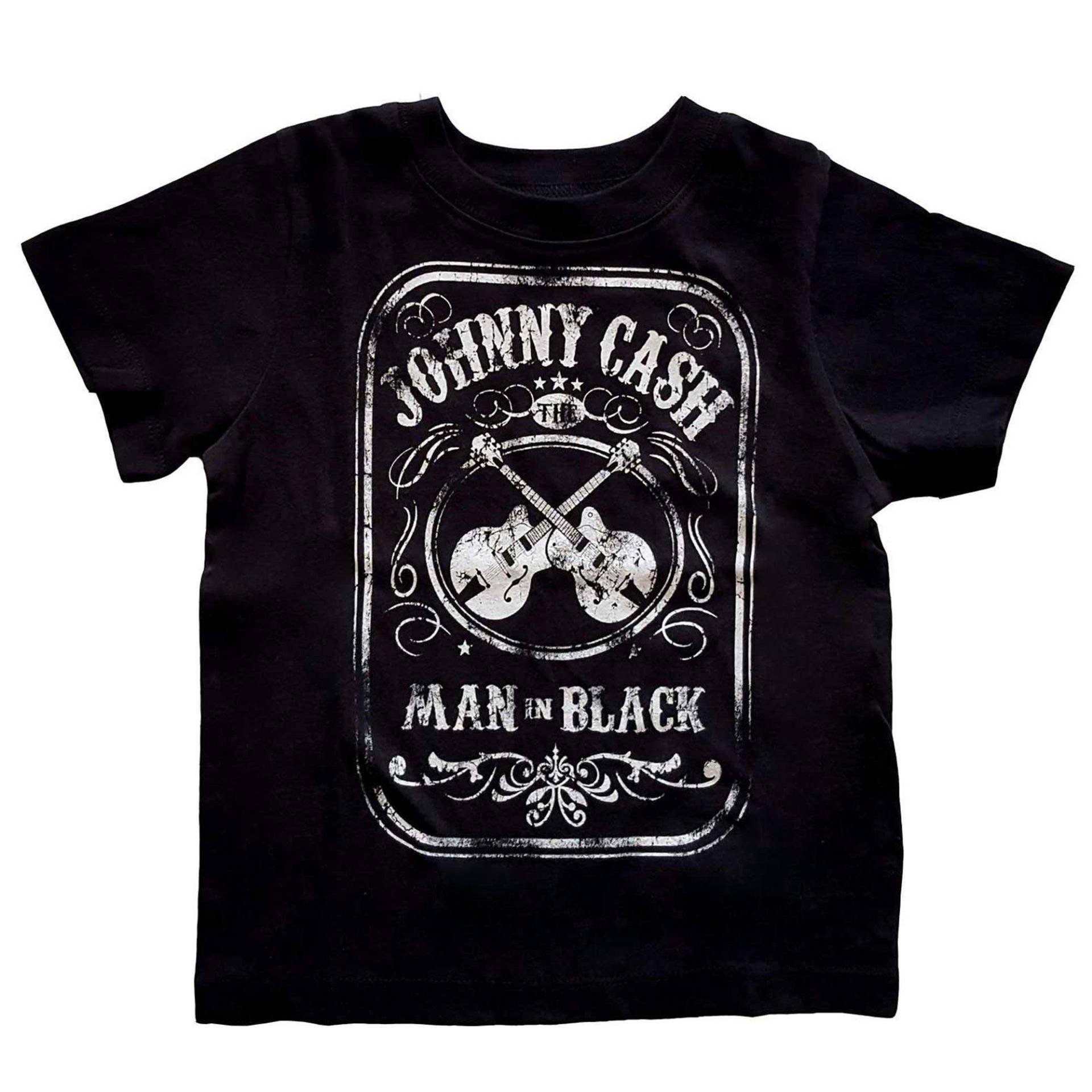 Man In Black Tshirt Jungen Schwarz 110 von Johnny Cash